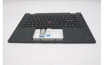 Lenovo 5M11S16098 C-Abdeckung mit Tastatur, Skandinavien, schwarz, Hintergrundbeleuchtung, Mobiles Breitband
