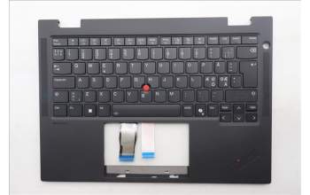 Lenovo 5M11S16099 C-Abdeckung mit Tastatur, Skandinavien, schwarz, Hintergrundbeleuchtung, Mobiles Breitband
