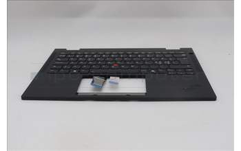 Lenovo 5M11S16099 C-Abdeckung mit Tastatur, Skandinavien, schwarz, Hintergrundbeleuchtung, Mobiles Breitband
