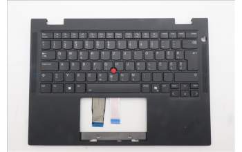 Lenovo 5M11S16109 C-Abdeckung mit Tastatur, Slowenisch, schwarz, Hintergrundbeleuchtung, Mobiles Breitband