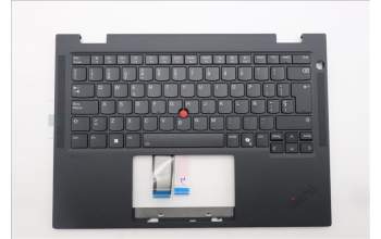 Lenovo 5M11S16115 C-Abdeckung mit Tastatur, Spanisch, schwarz, Hintergrundbeleuchtung, Mobiles Breitband
