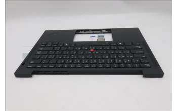 Lenovo 5M11S16157 C-Abdeckung mit Tastatur, Arabisch, schwarz, Hintergrundbeleuchtung, US