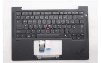 Lenovo 5M11S16159 C-Abdeckung mit Tastatur, Arabisch, schwarz, Hintergrundbeleuchtung, US