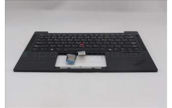 Lenovo 5M11S16159 C-Abdeckung mit Tastatur, Arabisch, schwarz, Hintergrundbeleuchtung, US