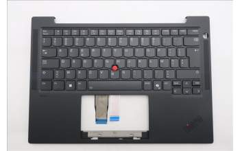 Lenovo 5M11S16161 C-Abdeckung mit Tastatur, Belgisch, schwarz, Hintergrundbeleuchtung, GB