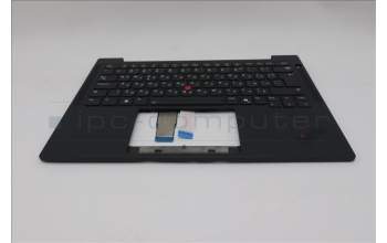 Lenovo 5M11S16169 C-Abdeckung mit Tastatur, Bulgarisch, schwarz, Hintergrundbeleuchtung, GB