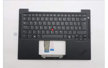 Lenovo 5M11S16217 C-Abdeckung mit Tastatur, Ungarisch, schwarz, Hintergrundbeleuchtung
