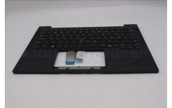 Lenovo 5M11S16243 C-Abdeckung mit Tastatur, Norwegisch, schwarz, Hintergrundbeleuchtung