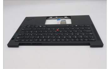Lenovo 5M11S16243 C-Abdeckung mit Tastatur, Norwegisch, schwarz, Hintergrundbeleuchtung