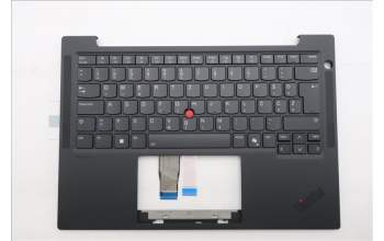 Lenovo 5M11S16257 C-Abdeckung mit Tastatur, Slowenisch, schwarz, Hintergrundbeleuchtung