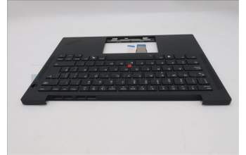 Lenovo 5M11S16261 C-Abdeckung mit Tastatur, Spanisch, schwarz, Hintergrundbeleuchtung