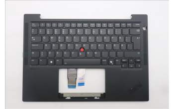 Lenovo 5M11S16267 C-Abdeckung mit Tastatur, Schwedisch/Finnisch, schwarz, Hintergrundbeleuchtung
