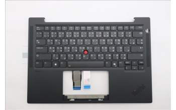 Lenovo 5M11S16279 C-Abdeckung mit Tastatur, Thailändisch, schwarz, Hintergrundbeleuchtung