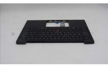Lenovo 5M11S16292 C-Cover with keyboard, UK English, Black, Backlight, UK