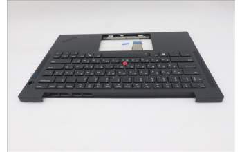 Lenovo 5M11S16293 C-Abdeckung mit Tastatur, Ukraine, schwarz, Hintergrundbeleuchtung