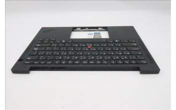 Lenovo 5M11S16305 C-Abdeckung mit Tastatur, Arabisch, schwarz, Hintergrundbeleuchtung, Mobiles Breitband, US