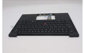 Lenovo 5M11S16319 C-Abdeckung mit Tastatur, Bulgarisch, schwarz, Hintergrundbeleuchtung, Mobiles Breitband, GB