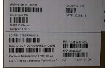 Lenovo 5M11S16331 C-Abdeckung mit Tastatur, Dänisch, schwarz, Hintergrundbeleuchtung, Mobiles Breitband, GB