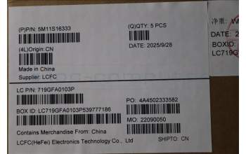 Lenovo 5M11S16333 C-Abdeckung mit Tastatur, Englisch, schwarz, Hintergrundbeleuchtung, Mobiles Breitband