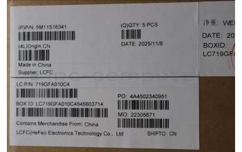 Lenovo 5M11S16341 C-Abdeckung mit Tastatur, Englisch (US, Euro), schwarz, Hintergrundbeleuchtung, Mobiles Breitband