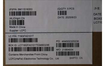 Lenovo 5M11S16353 C-Abdeckung mit Tastatur, Deutsch, schwarz, Hintergrundbeleuchtung, Mobiles Breitband