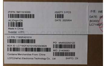 Lenovo 5M11S16355 C-Abdeckung mit Tastatur, Deutsch, schwarz, Hintergrundbeleuchtung, Mobiles Breitband