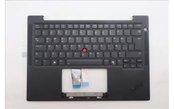 Lenovo 5M11S16371 C-Abdeckung mit Tastatur, Isländisch, schwarz, Hintergrundbeleuchtung, Mobiles Breitband
