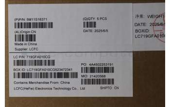 Lenovo 5M11S16371 C-Abdeckung mit Tastatur, Isländisch, schwarz, Hintergrundbeleuchtung, Mobiles Breitband