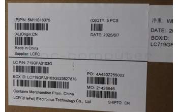 Lenovo 5M11S16375 C-Abdeckung mit Tastatur, Italienisch, schwarz, Hintergrundbeleuchtung, Mobiles Breitband