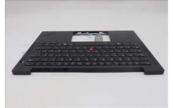Lenovo 5M11S16375 C-Abdeckung mit Tastatur, Italienisch, schwarz, Hintergrundbeleuchtung, Mobiles Breitband