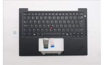 Lenovo 5M11S16399 C-Abdeckung mit Tastatur, Portugiesisch, schwarz, Hintergrundbeleuchtung, Mobiles Breitband