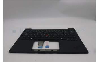 Lenovo 5M11S16399 C-Abdeckung mit Tastatur, Portugiesisch, schwarz, Hintergrundbeleuchtung, Mobiles Breitband