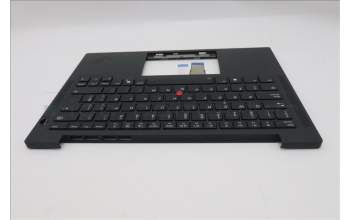 Lenovo 5M11S16409 C-Abdeckung mit Tastatur, Spanisch, schwarz, Hintergrundbeleuchtung, Mobiles Breitband