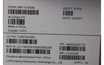 Lenovo 5M11S16439 C-Abdeckung mit Tastatur, Englisch (GB), schwarz, Hintergrundbeleuchtung, Mobiles Breitband