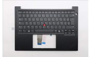 Lenovo 5M11S26752 C-Abdeckung mit Tastatur, Belgisch, schwarz, GB