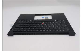 Lenovo 5M11S26758 C-Abdeckung mit Tastatur, Französisch, schwarz