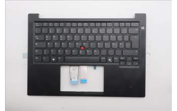 Lenovo 5M11S26759 C-Abdeckung mit Tastatur, Deutsch, schwarz