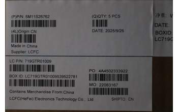 Lenovo 5M11S26762 C-Abdeckung mit Tastatur, Griechisch, schwarz