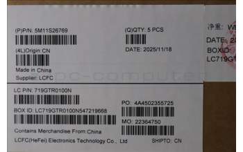 Lenovo 5M11S26769 C-Abdeckung mit Tastatur, Norwegisch, schwarz