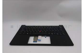 Lenovo 5M11S26780 C-Abdeckung mit Tastatur, Schwedisch/Finnisch, schwarz