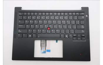 Lenovo 5M11S26828 C-Abdeckung mit Tastatur, Arabisch, schwarz, Hintergrundbeleuchtung, US