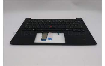 Lenovo 5M11S26834 C-Abdeckung mit Tastatur, Belgisch, schwarz, Hintergrundbeleuchtung, GB