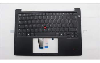 Lenovo 5M11S26845 C-Abdeckung mit Tastatur, Französisch, schwarz, Hintergrundbeleuchtung