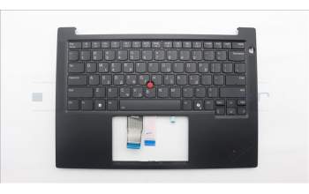 Lenovo 5M11S26853 C-Abdeckung mit Tastatur, Griechisch, schwarz, Hintergrundbeleuchtung