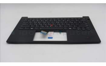 Lenovo 5M11S26853 C-Abdeckung mit Tastatur, Griechisch, schwarz, Hintergrundbeleuchtung