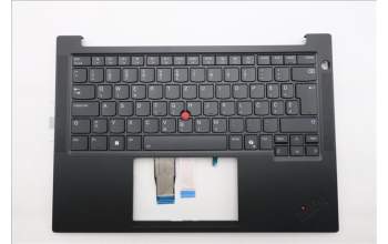 Lenovo 5M11S26886 C-Abdeckung mit Tastatur, Slowenisch, schwarz, Hintergrundbeleuchtung