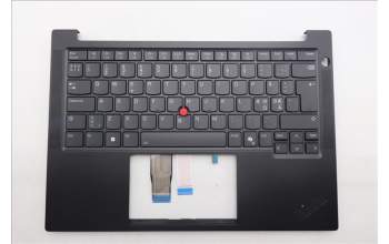 Lenovo 5M11S26894 C-Abdeckung mit Tastatur, Skandinavien, schwarz, Hintergrundbeleuchtung