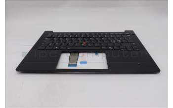 Lenovo 5M11S26894 C-Abdeckung mit Tastatur, Skandinavien, schwarz, Hintergrundbeleuchtung