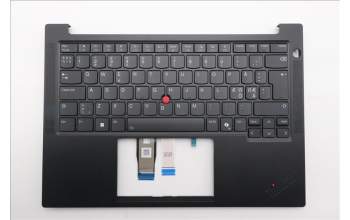 Lenovo 5M11S26895 C-Abdeckung mit Tastatur, Skandinavien, schwarz, Hintergrundbeleuchtung