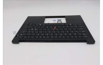 Lenovo 5M11S26895 C-Abdeckung mit Tastatur, Skandinavien, schwarz, Hintergrundbeleuchtung